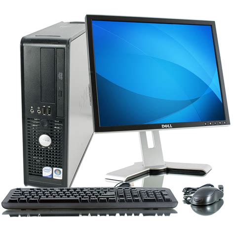 dell optiplex  ghz gb desktop computer    dell lcd