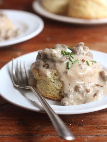 Buttermilk Biscuits With Sausage Gravy From Completelydeli Flickr