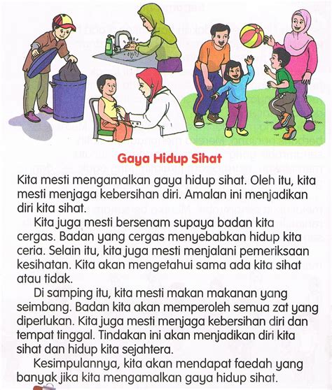 Contoh Karangan Ulasan Gaya Hidup Sihat Riset