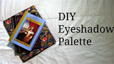 There are two reasons you need to make a custom makeup palette. DIY magnetic Eyeshadow Palette || Using books - YouTube
