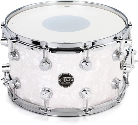 Dw Performance Series Snare Drum 8 Inches X 14 Inches Natural Lacquer