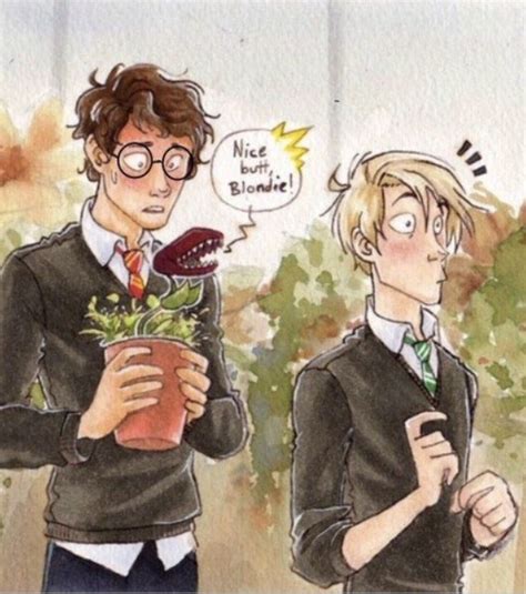 drarry for real harry potter comics harry potter anime drarry
