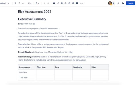 Nist 800 30 Risk Assessment Templates For Confluence Atlassian
