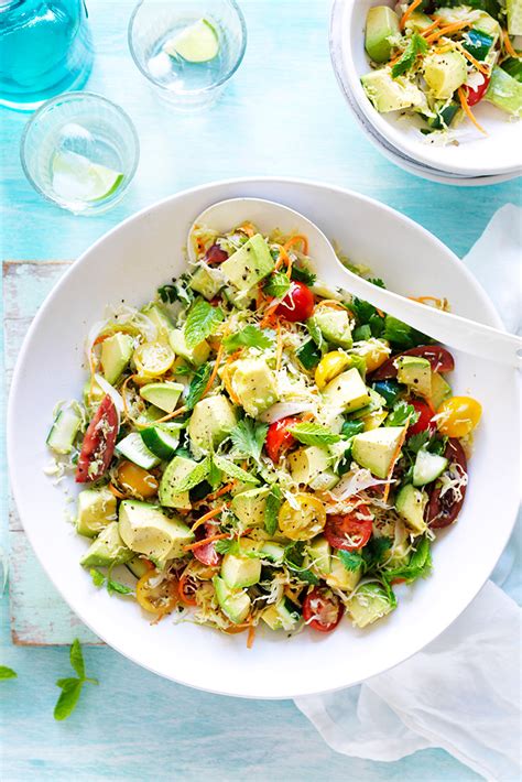 Easy Avocado Cabbage Salad Recipe Myfoodbook Food Stories