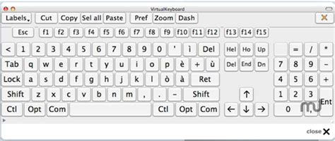 Virtual Keyboards