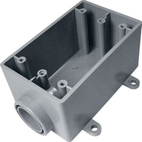 1 Gang Fs Pvc Outdoor End Box Low Price Best Electrical Equipments