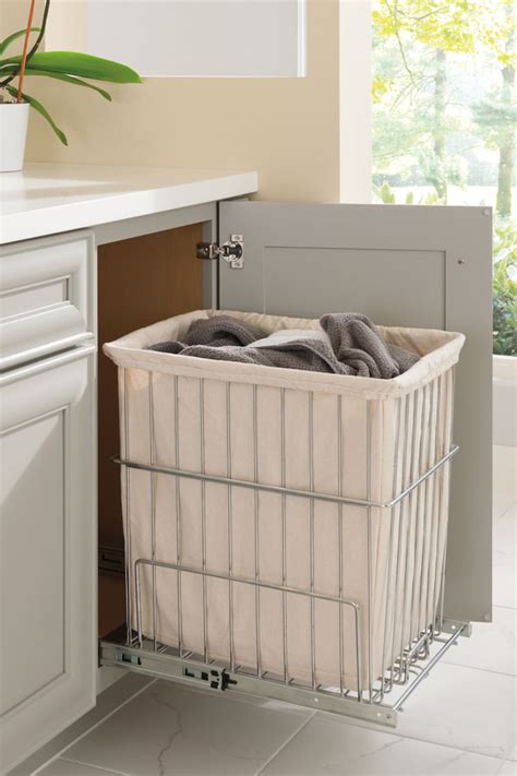 Maybe you would like to learn more about one of these? 18 Inch Wide Vanity Hamper - Schrock Cabinetry
