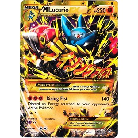 Choose from contactless same day delivery, drive up and more. Pokemon - Mega-Lucario-EX (113/111) - XY Furious Fists - Holo, A single individual card from the ...
