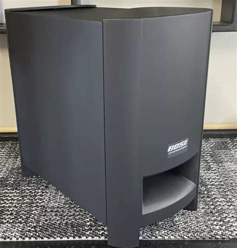 BOSE ACOUSTIMASS Series III Speaker System Passive Sub Woofer Black UNTESTED PicClick