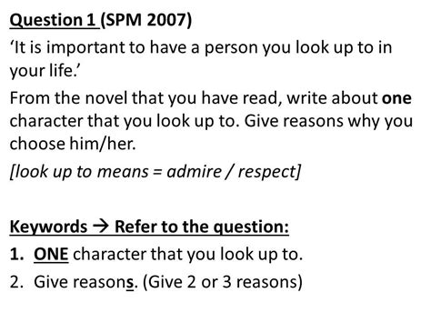 Describe the character briefly and give reason for your choice with close reference to the text. Sample questions and answers for dear mr kilmer Anne ...