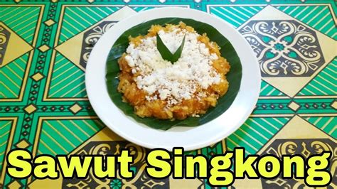 Terakhir ada resep sawut singkong. RESEP CARA MEMBUAT SAWUT SINGKONG GULA MERAH YANG ENAK DAN LEZAT - YouTube