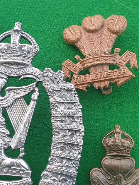 Interesting Collection Of Irish Regimental Badges Job Lot 2008077
