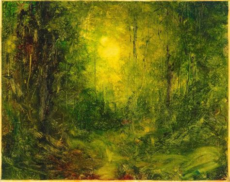 Landscape Oil Painting Forest Light 55 By David Ladmore Victoria Bc