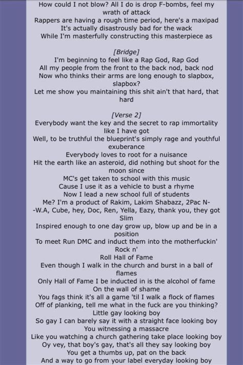 Check spelling or type a new query. Eminem Rap God " page 2 | Eminem/Marshal Mathers/Slim ...