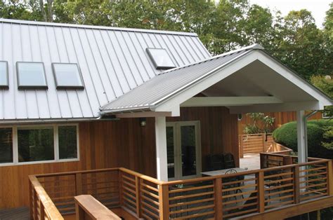 Standing Seam Metal Roofing Panel Minimizes Heat Retention Roofing