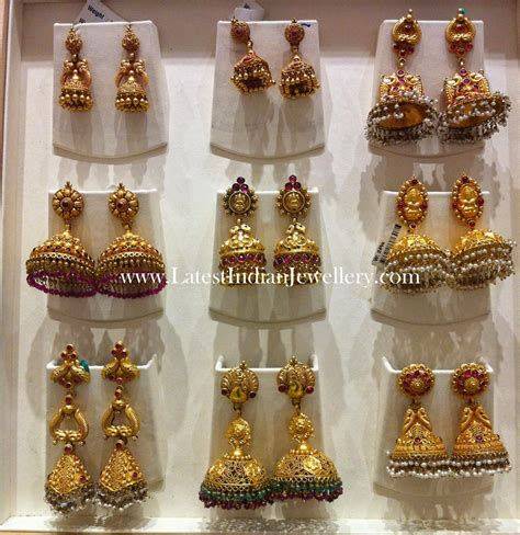 Latest Gold Jhumkas Earrings Collection Latest Indian