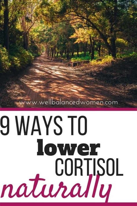 9 Strategies To Lower Cortisol Naturally Well Balanced Women