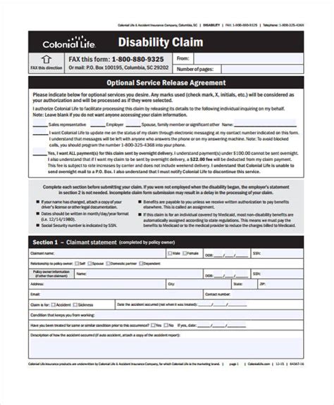FREE 36+ Claim Form Examples in PDF | Excel | MS Word