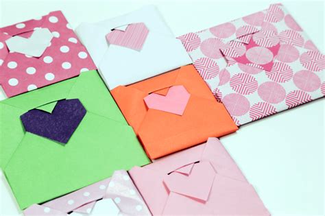 Heart Envelope Origami Paperized Crafts