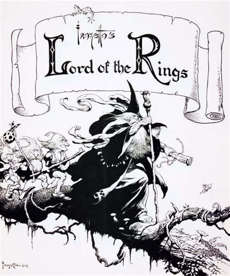 Geek Art Gallery Illustration Frazettas Lord Of The Rings