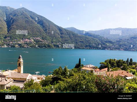 Laglio Lake Como Lombardy Italy Europe Stock Photo Alamy