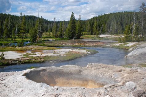 The Geysers Of Yellowstone Np Are Truly Amazing We Backpacked In Past