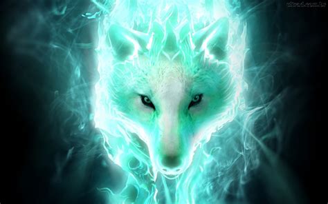 Cool Fire Wolf Wallpapers On Wallpaperdog