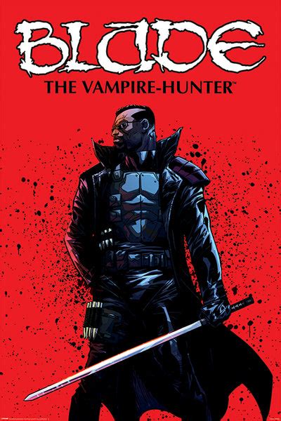 Blade Vampire Hunter Maxi Poster Koolpixnz