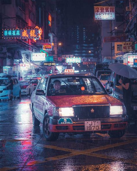Cyberpunk Hong Kong Moody Street Photography By Sean Foley City