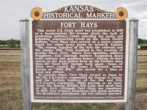 Kansas Historical Markers Kansas Historical Society