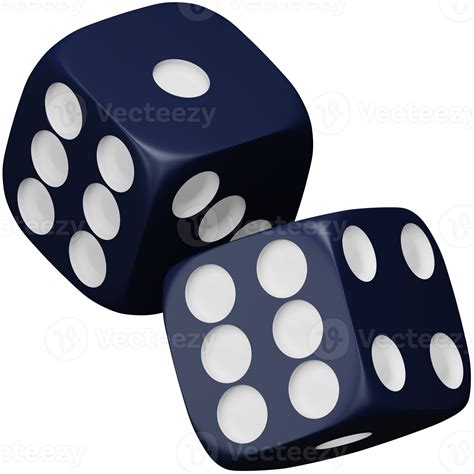 Black Rolling Dice 3d Rendering Isometric Icon 15081429 Png