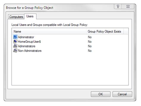 Windows Group Policy Editor Restricting The Administrator Account