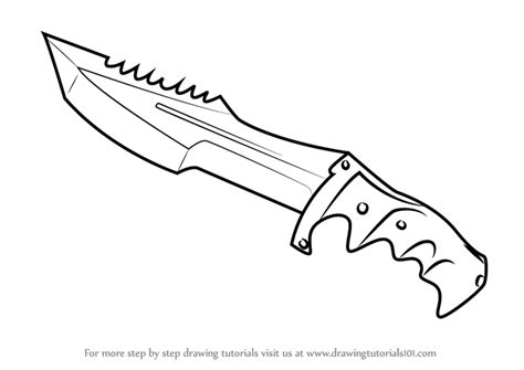 Knife Drawing Simple About Knives