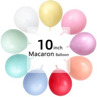Pcs Inch Macaron Latex Balloons Pastel Candy Helium Globos Baby Shower Wedding Birthday