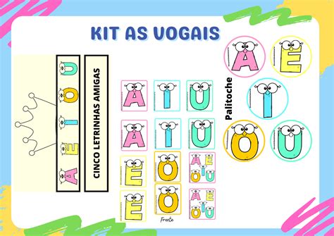 Kit As Vogais Educa Market