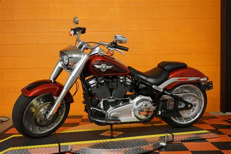 Pre Owned 2018 Harley Davidson Softail Fat Boy Flfb