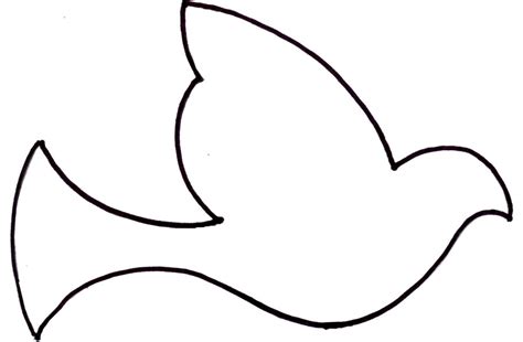 Top 20 bird coloring pages for preschoolers: Easy Outlines Of Birds - ClipArt Best