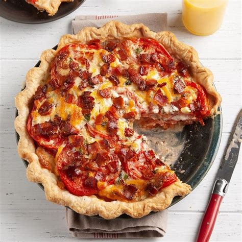 Tomato Pie Recipe How To Make It Taste Of Home