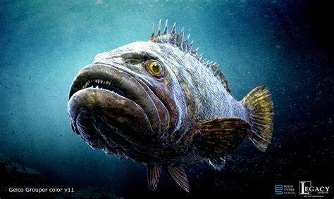Giant Fish for Geico Fisherman Commercial - BODIN STERBA DESIGN