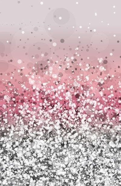 Sparkly Pink And Silver Wallpaper Glitter Wallpaper Iphone Pink