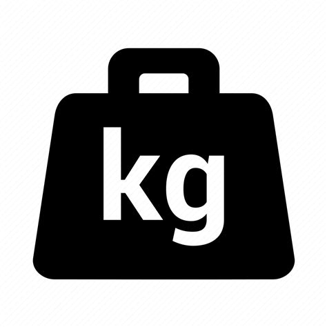 Gym Heavy Kg Measure Weight Icon Download On Iconfinder
