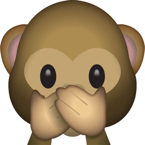 Download Speak No Evil Monkey Emoji Emoji Island