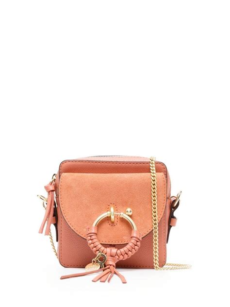 See By Chloé Joan Leather Camera Bag In Pink Lyst