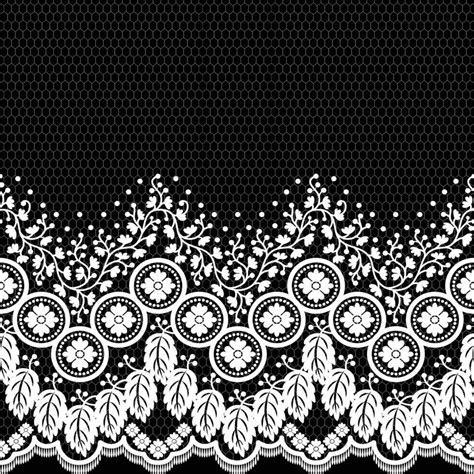 Lace Seamless Pattern With Flowers 6935452 Vector Art At Vecteezy