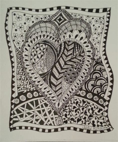 Judy's Zentangle Creations: About Zentangle and my first design
