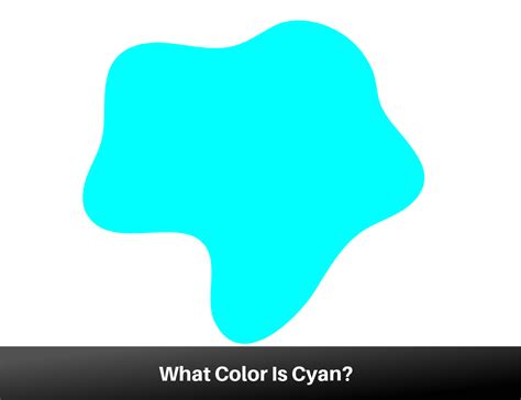 What Color Is Cyan Composition Color Schemes And Applications