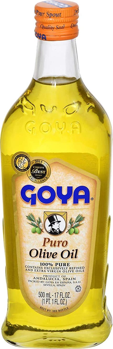 Puro Olive Oil 100 Pure By Goya 17 Oz Cubanfoodmarketcom
