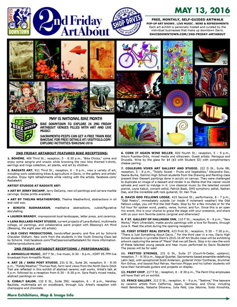 Information About Artaboutguide On 2nd Friday Artabout Davis