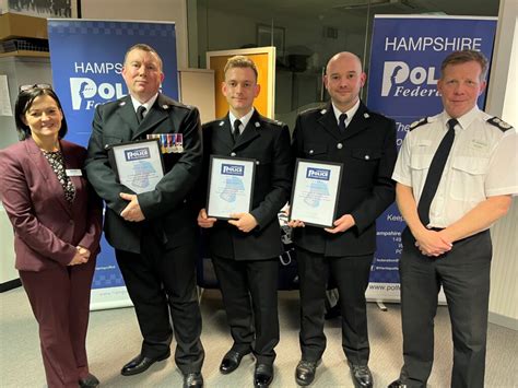 Three Hampshire Officers Nominated For The National Police Bravery Awards Hampshire Police