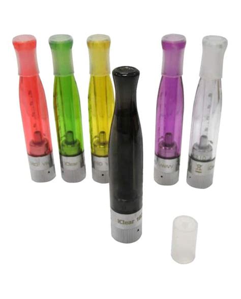 Iclear 16d Dual Coil Atomizer 21 Ohm 6 Colors Discount Vape Pen